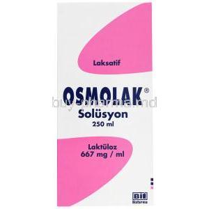 Osmolak Oral Solution, Lactulose 250ml box