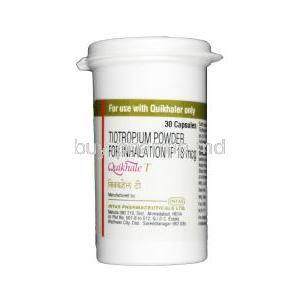 Quikhale T,Tiotropium, 18 mcg,Capsule, bottle