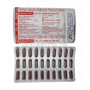 Raricap Forte, Iron/ Folic Acid