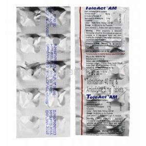 Teleact AM, Amlodipine/ Telmisartan