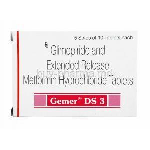 Gemer DS, Glimepiride/ Metformin