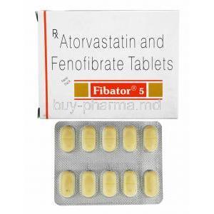 Fibator, Atorvastatin/ Fenofibrate