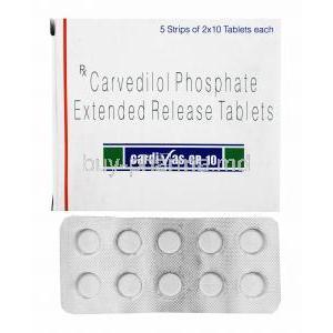Cardivas CR, Carvedilol