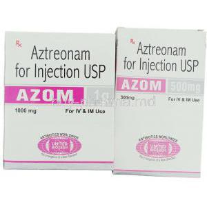 Azom, Generic Azactam,  Aztreonam