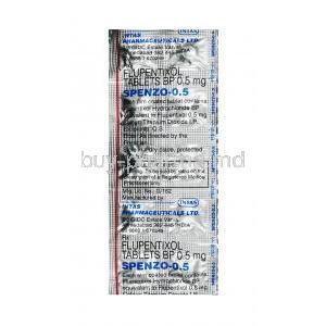 Spenzo Flupenthixol, 0.5 mg,Tablet,sheet information