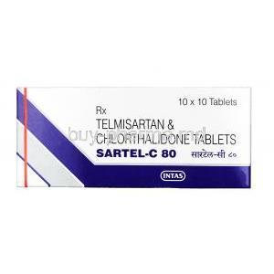 Sartel C, Telmisartan / Chlorthalidone
