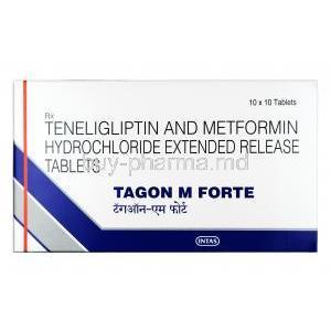 Tagon M Forte, Metformin / Teneligliptin