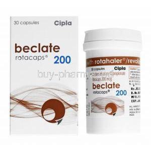 Beclate Rotacap, Beclometasone