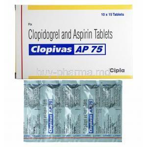 Clopivas AP, Aspirin/ Clopidogrel