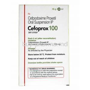 Cefoprox Dry Syrup, Cefpodoxime 100 mg composition
