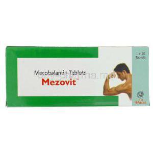 Mezovit,  Mecobalamin 500 Mcg Box