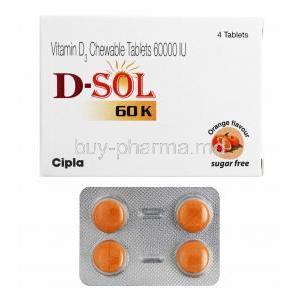 D-Sol Orange Flavour, Cholecalciferol
