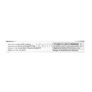 Allercet L, Levocetirizine 5 mg, Tablet, box information