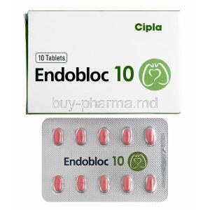 Endobloc, Ambrisentan 10mg box and tablets