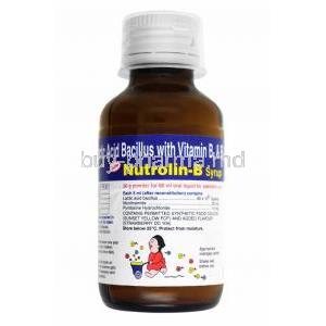 Nutrolin-B Syrup, Lactic Acid Bacillus/ Nicotinamide/ Pyridoxine Hydrochloride