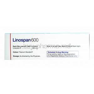 Linospan, Linezolid 600mg composition