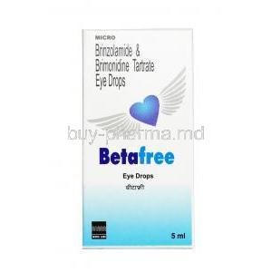 Betafree Eye Drop, Brinzolamide / Brimonidine