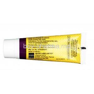 Glyco A Cream, Glycolic acid 12% cream 30gm, Tube information