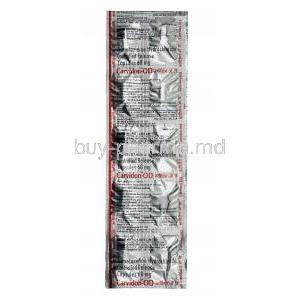 Carvidon OD, Trimetazidine 60 mg, Tablet(CR), Sheet information