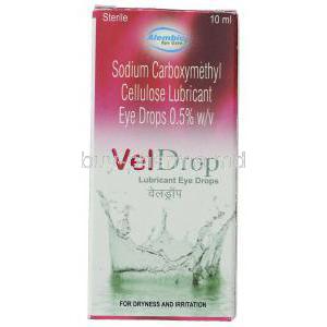 Veldrop, Sodium  Carboxymethyl cellulose Sodium Ophthalmic Solution Eye Drops