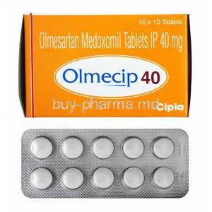 Olmecip, Olmesartan