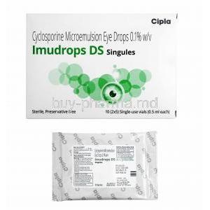 Imudrops Singules Eye Drop, Cyclosporine