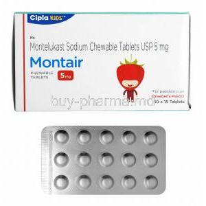 Montair Strawberry Flavour, Montelukast