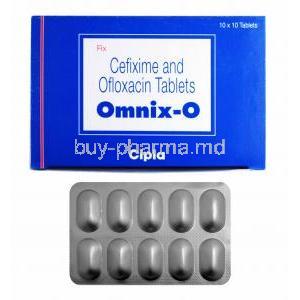 Omnix-O, Cefixime/ Ofloxacin
