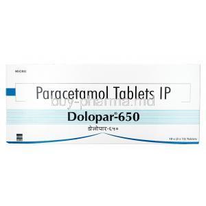Dolopar, Paracetamol