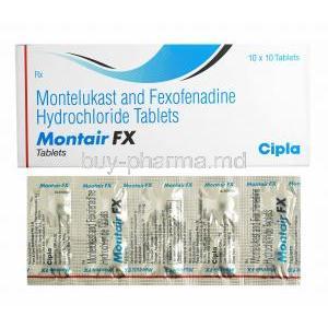 Montair FX, Montelukast/ Fexofenadine