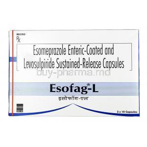 Esofag L, Levosulpiride / Esomeprazole