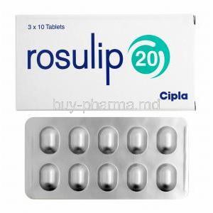 Rosulip, Rosuvastatin