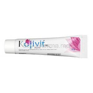 Kojivit Gel, Kojic Acid + Octinoxate + Tocopheryl Acetate, Tube, 15 gm, Tube