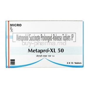 Metapro XL, Metoprolol