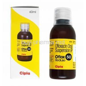 Oflox Rediuse Oral Suspension, Ofloxacin