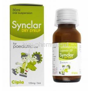Synclar Dry syrup, Clarithromycin