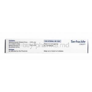 Sertacide Cream, Sertaconazole composition