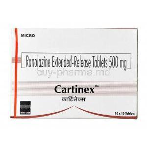 Cartinex, Ranolazine
