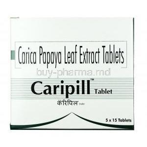 Caripill, Papaya leaf extract