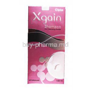 Xgain Shampoo 2 in 1 Volumizing Formula 100ml Box