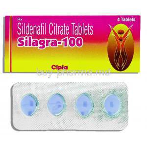 Silagra-100, Sildenafil Citrate 100mg