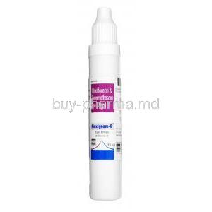 Moxigram D Eye Drop, Moxifloxacin 0.5% w/v + Dexamethasone 0.1% w/v, Eye Drop, 10ml, Bottle