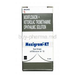 Moxigram KT Eye Drop, Ketorolac / Moxifloxacin