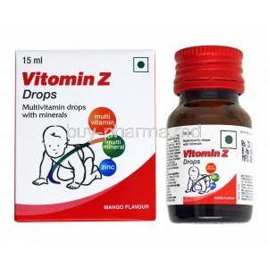 Vitomin Z Drops, Multivitamins/ Multimineral
