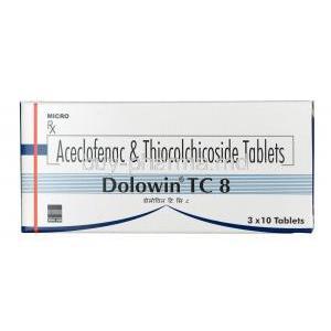 Dolowin TC, Aceclofenac / Thiocolchicoside
