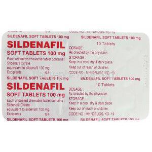 Sildenafil Soft Tablet