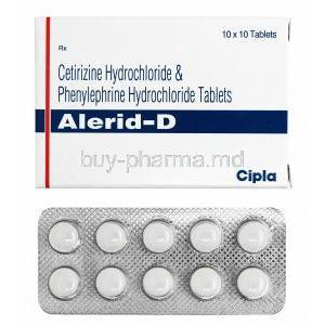 Alerid-D, Levocetirizine/ Phenylephrine