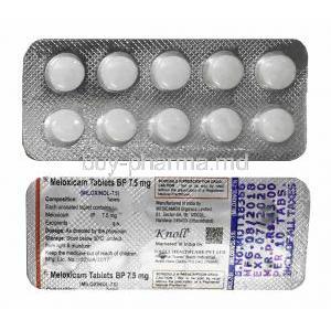 Miloxinol, Meloxicam 7.5mg tablets