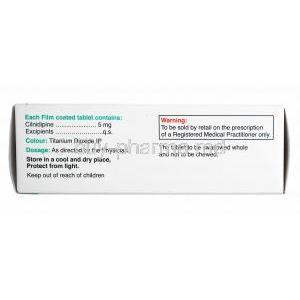 Cilogard, Cilnidipine 5mg composition