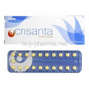 Crisanta, Ethinyl Estradiol/ Drospirenone